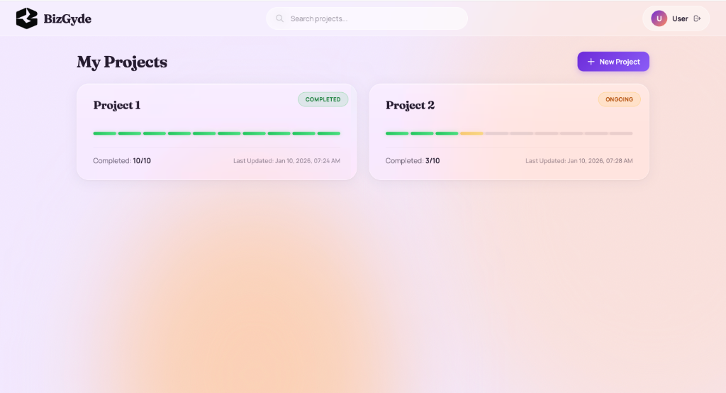 Project Dashboard